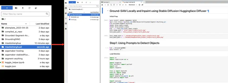 图片[17]-生花妙笔信手来 – 基于 Amazon SageMaker 使用 Grounded-SAM 加速电商广告素材生成 [1]-一只薛眠羊