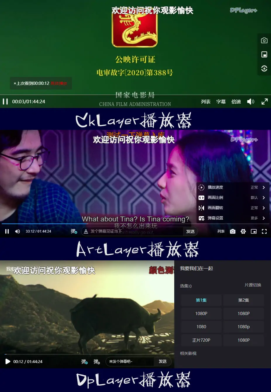 苹果cms超级播放器免费插件版-支持json对接-多播放器切换版本20220713-知新网