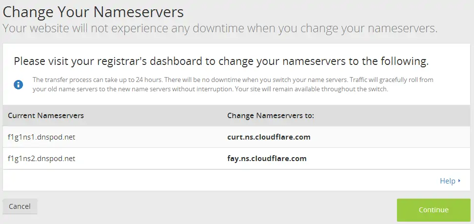 使用 CloudFlare 来加速访问您的网站 使用 CloudFlare 来加速访问您的网站