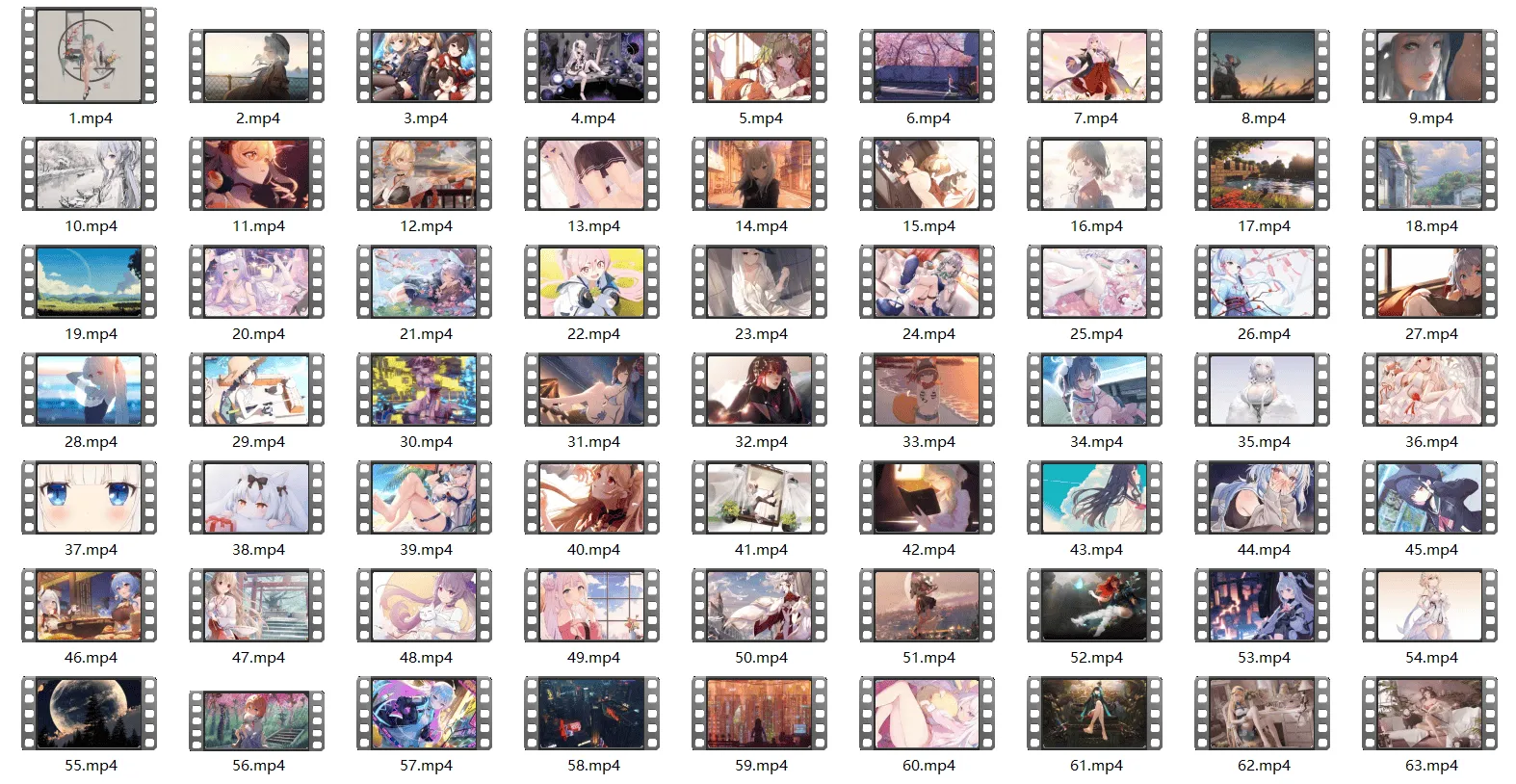 图片[1]-2001个子比主题幻灯片适用短视频[动漫视频]-樱花小镇