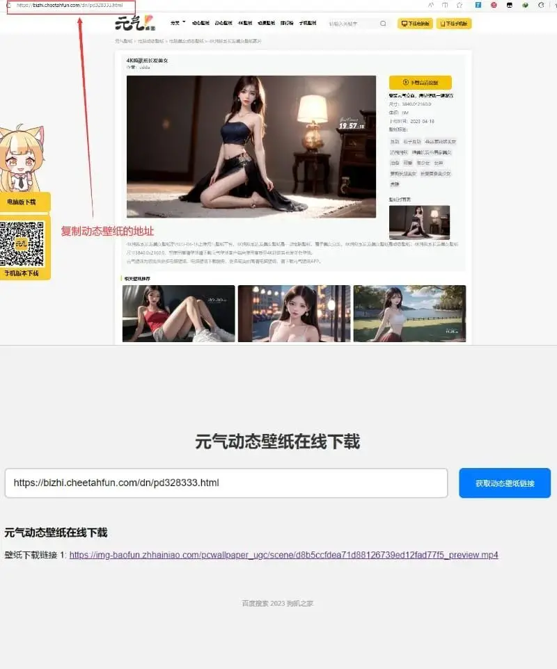 元气动态壁纸在线下载源码-知新网