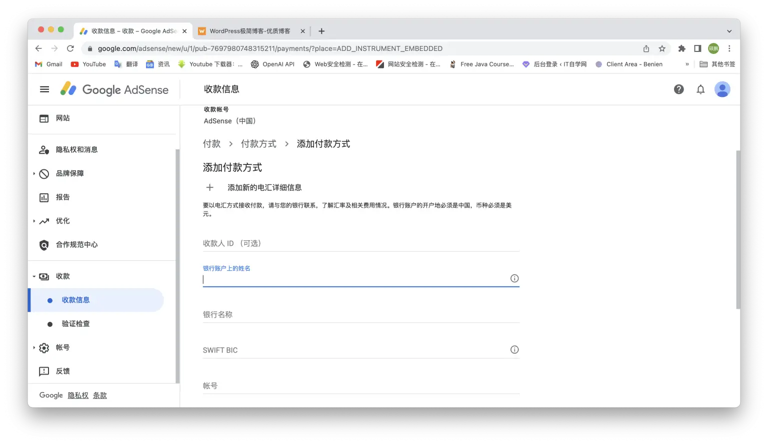2024年Google Adsense(谷歌联盟)国内电汇收款提现教程实测-知新网
