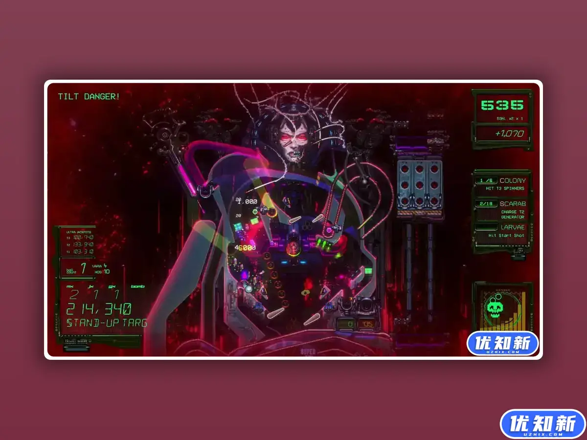 异种弹珠/XENOTILT: HOSTILE PINBALL ACTION-知新网