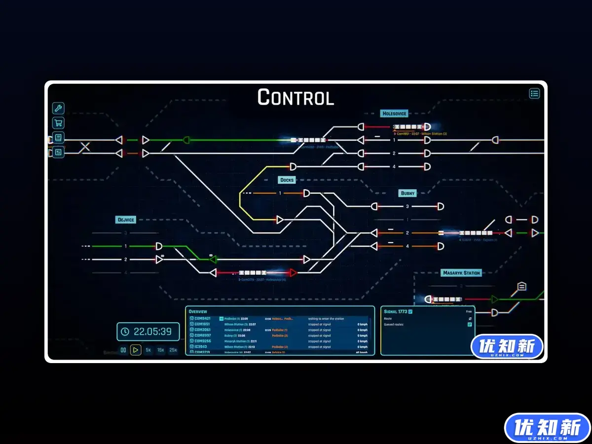 铁路调度模拟器/铁路路线/Rail Route-知新网