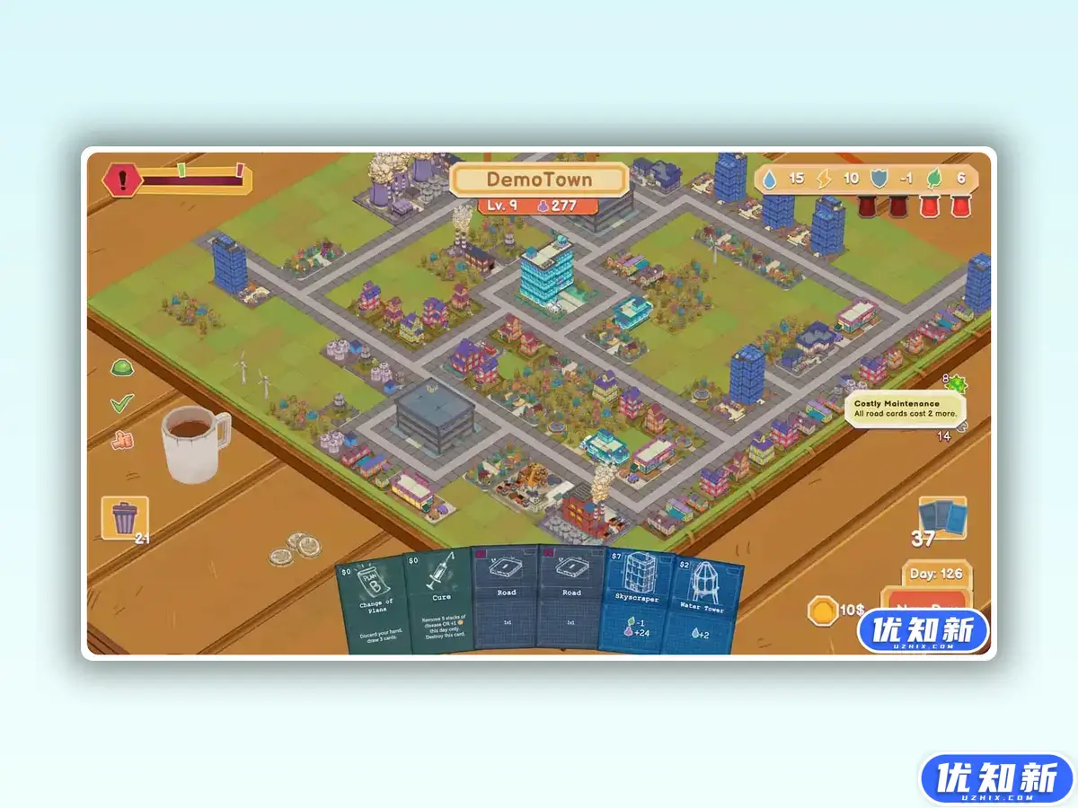 卡牌城镇/Cardboard Town-知新网