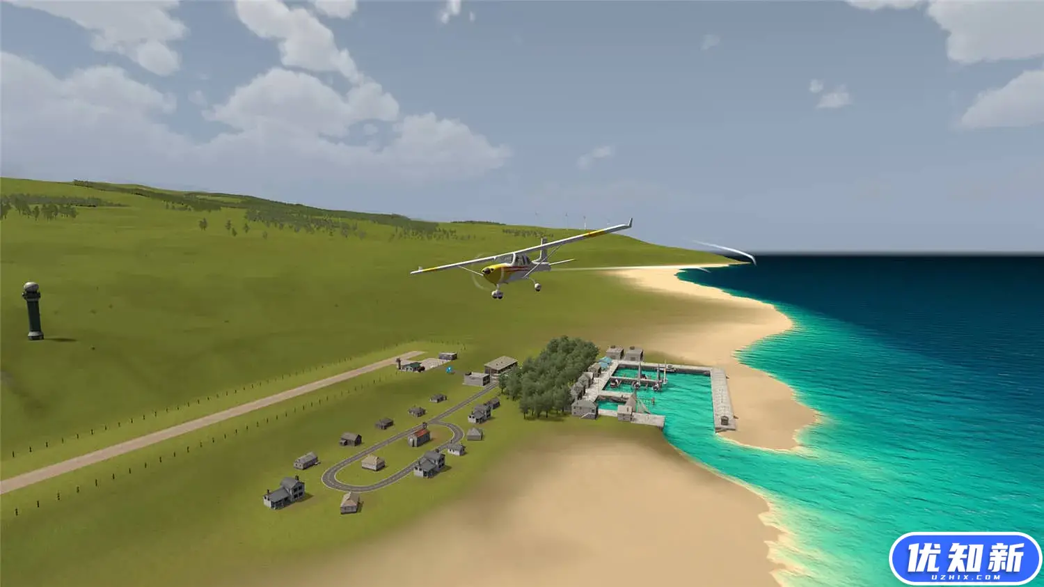 海岸线飞行模拟器/Coastline Flight Simulator-知新网