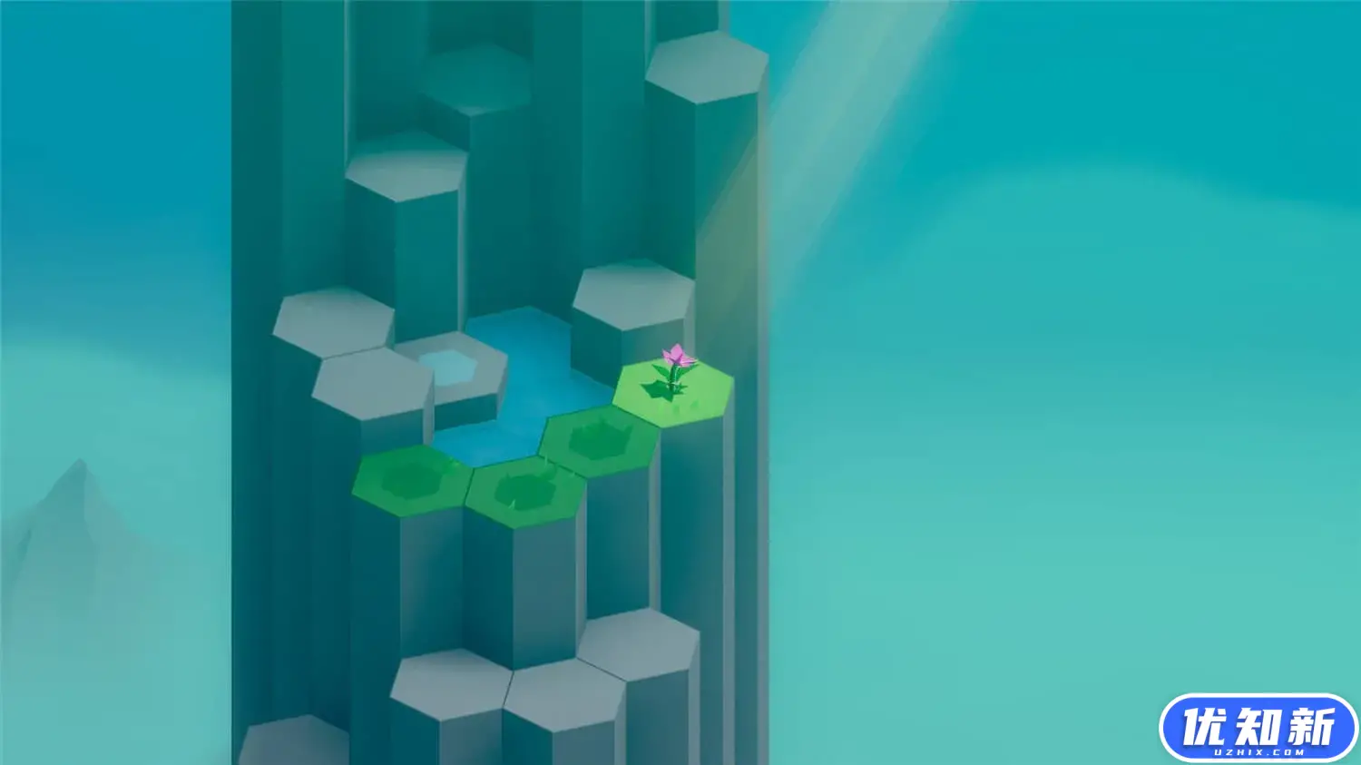 春天的瀑布/Spring Falls-知新网