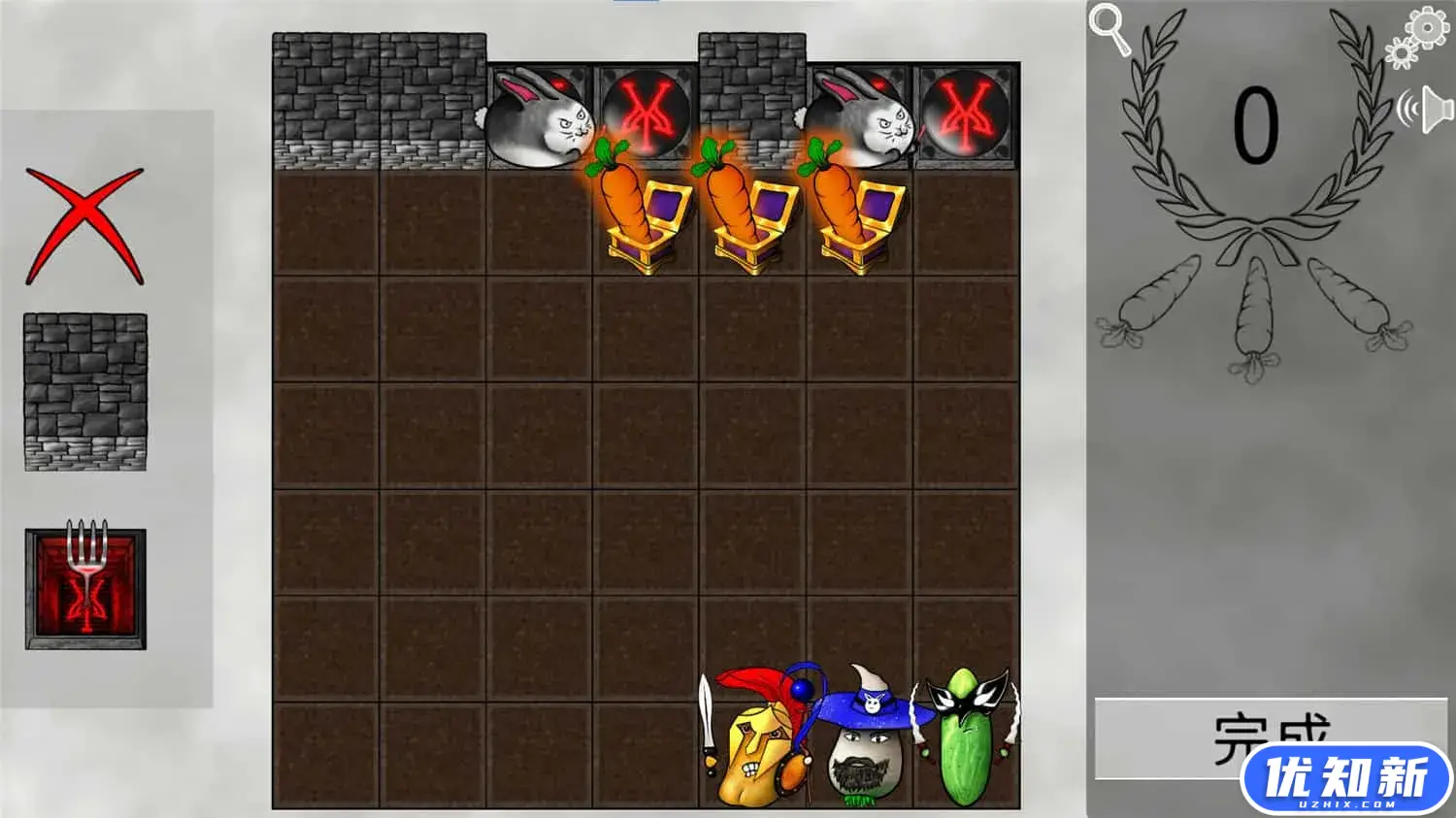 蔬菜斗恶兔:解谜游戏/Veggie Quest: The Puzzle Game-知新网