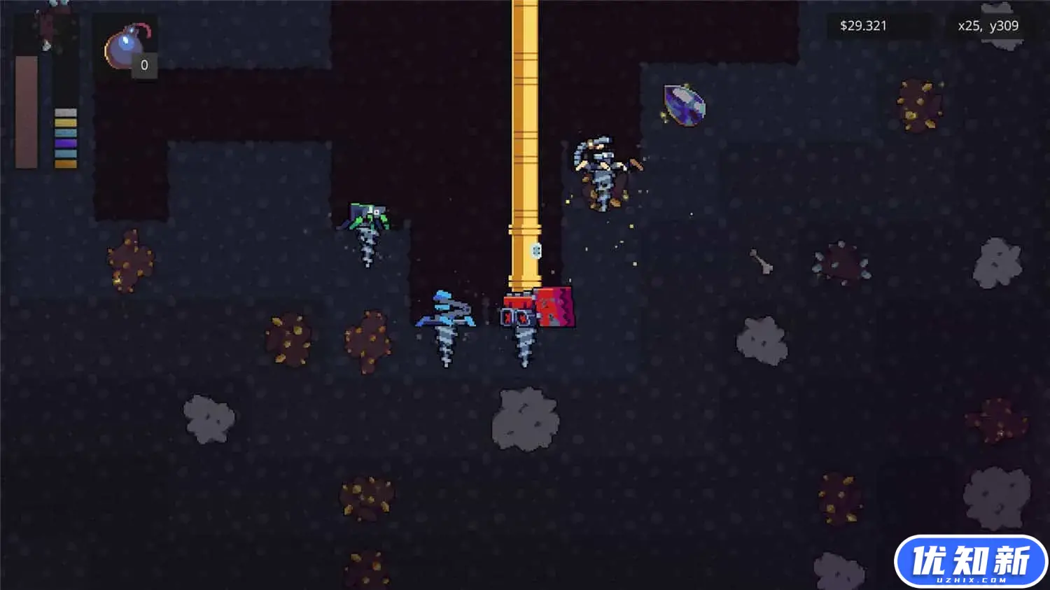 采矿机器/Mining Mechs/支持网络联机-知新网