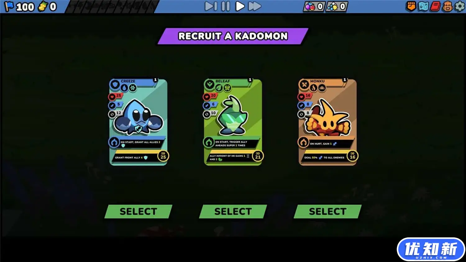 卡多梦:超能自走棋/Kādomon: Hyper Auto Battlers-知新网