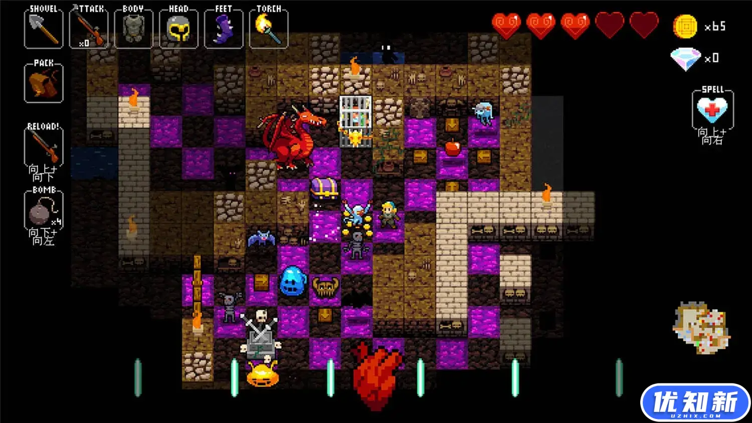 节奏地牢/Crypt of the NecroDancer-知新网