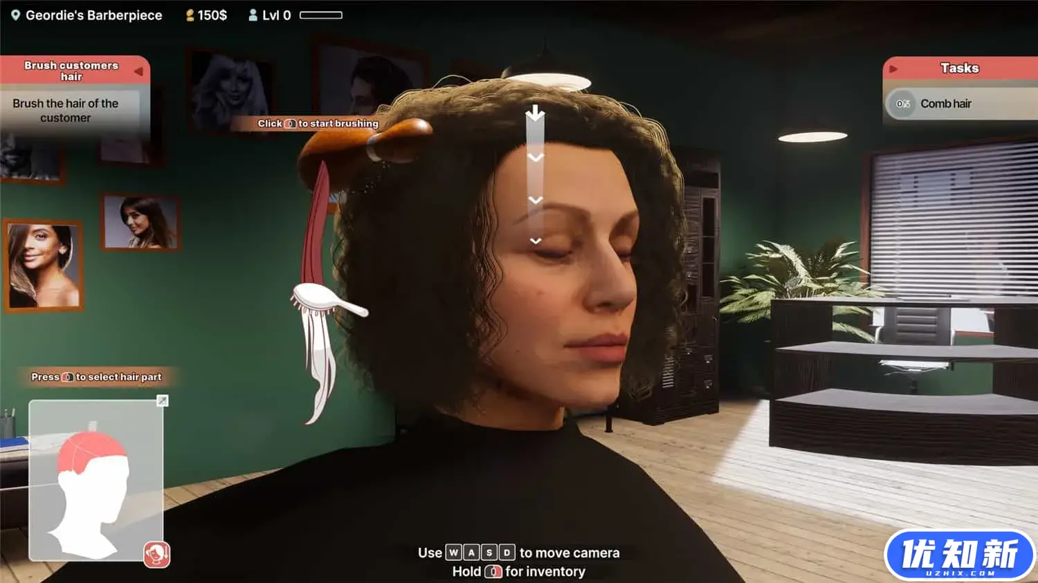 剪发模拟器/Hairdresser Simulator-知新网