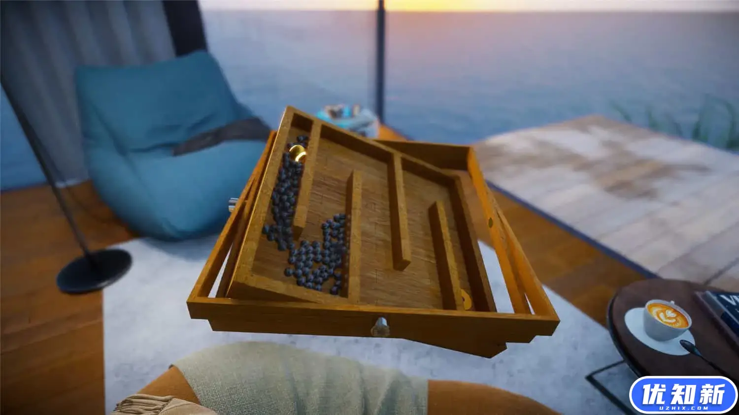 马克的华丽弹珠迷宫/Mark's Magnificent Marble Maze-知新网