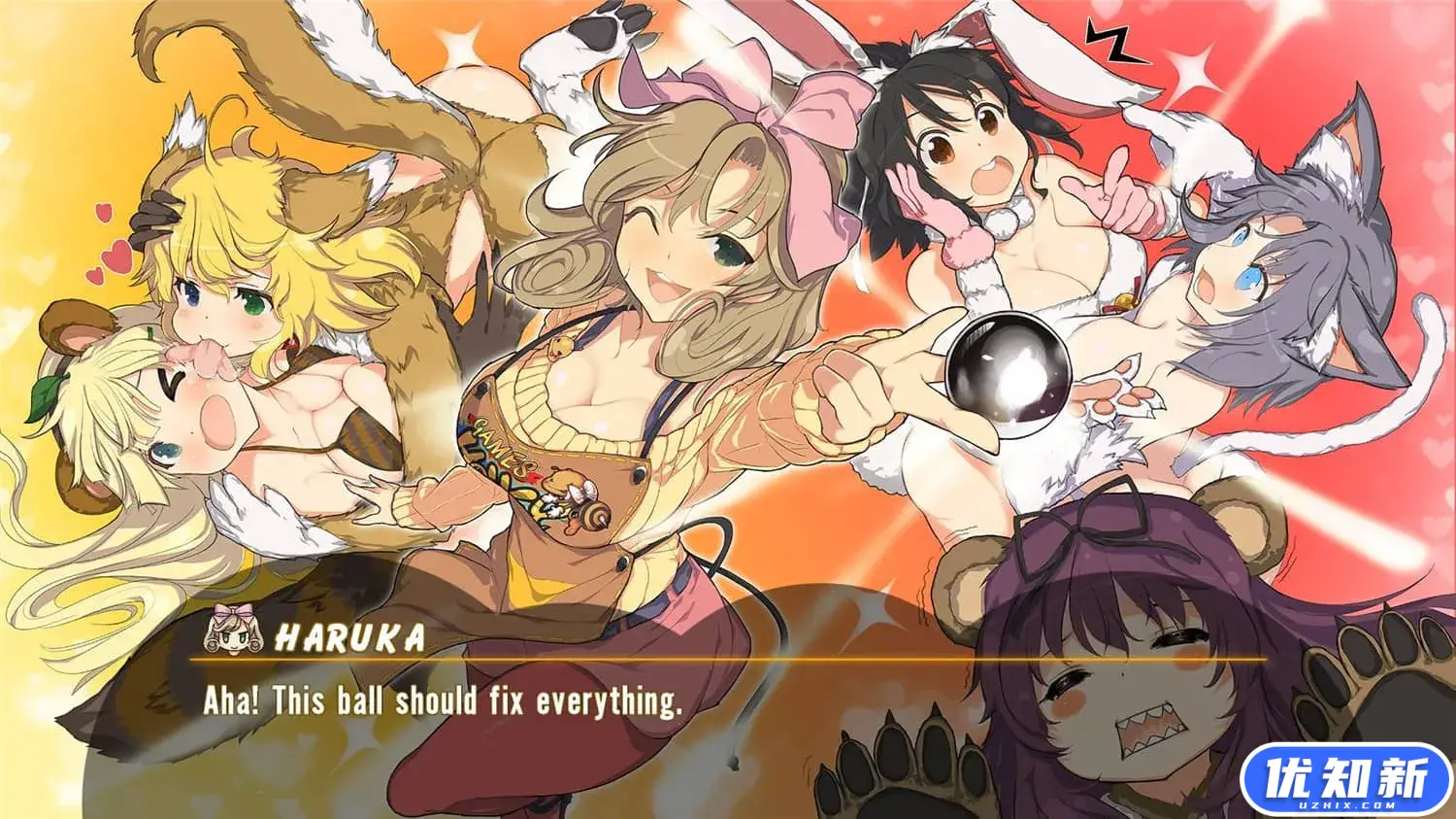 桃子弹球：闪乱神乐/闪乱神乐：桃色弹珠/SENRAN KAGURA Peach Ball-知新网