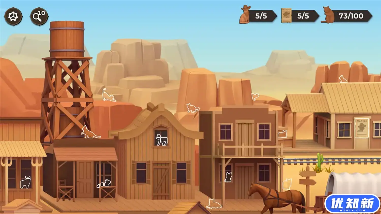 猫猫找猫猫/Cat Search In The Wild West-知新网