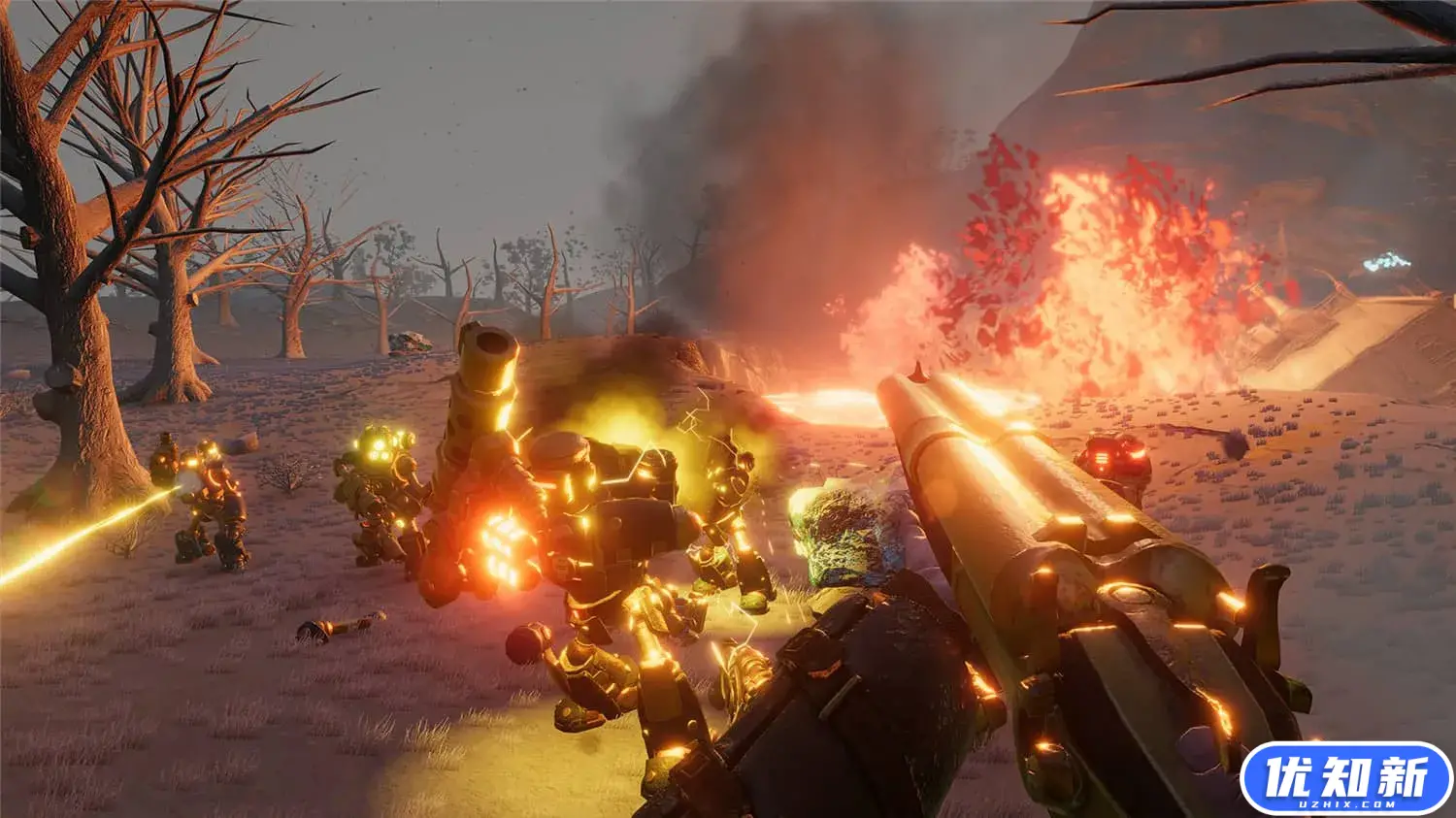 火山岛/火山钻地机/Volcanoids-知新网