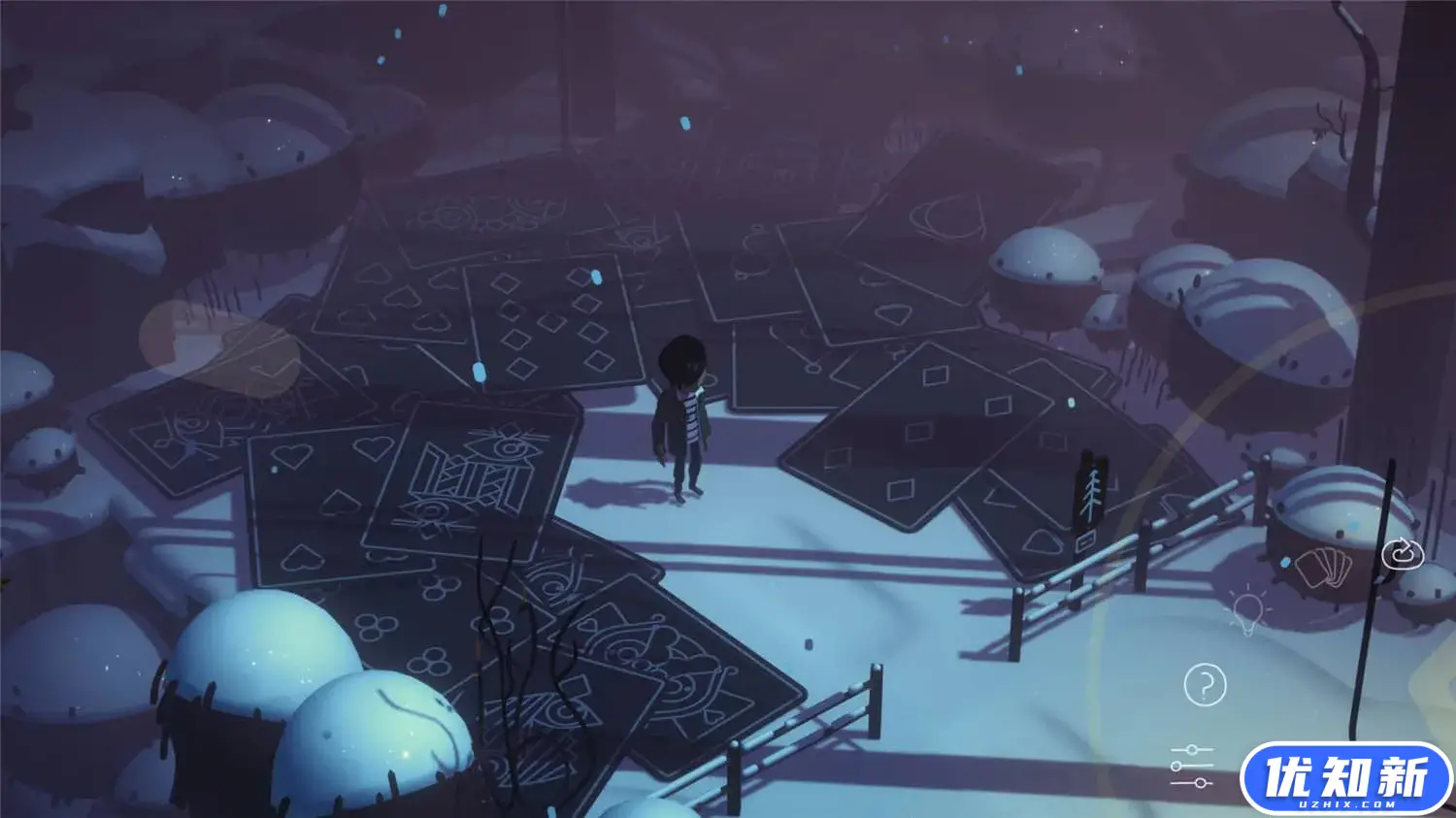 纸牌落在哪/卡片掉落之地/Where Cards Fall-知新网