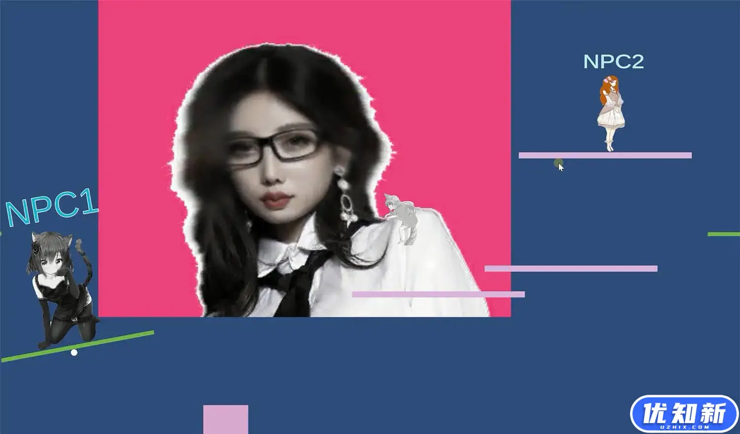 把一个NPC丢给另一个/Drop one NPC to another-知新网