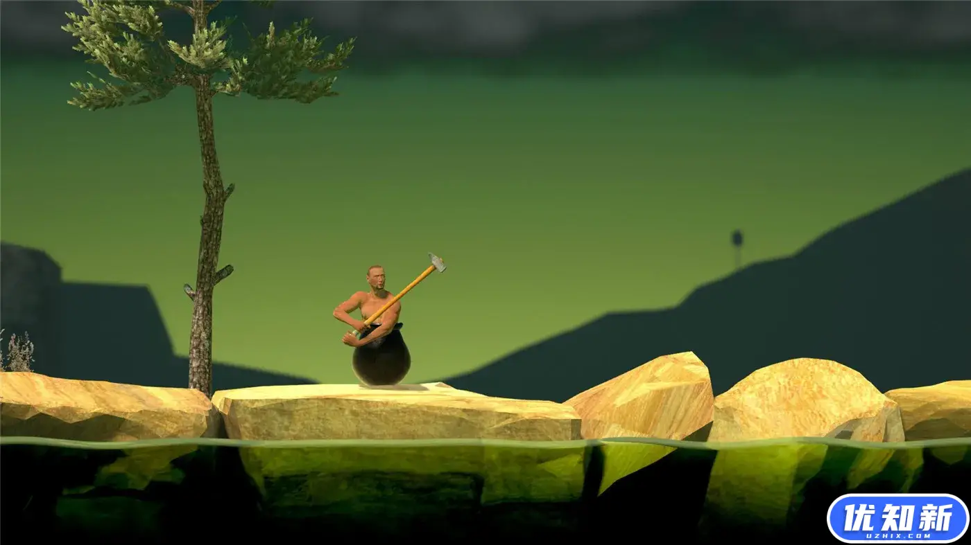 掘地求升/和班尼特福迪一起攻克难关/Getting Over It with Bennett Foddy-知新网