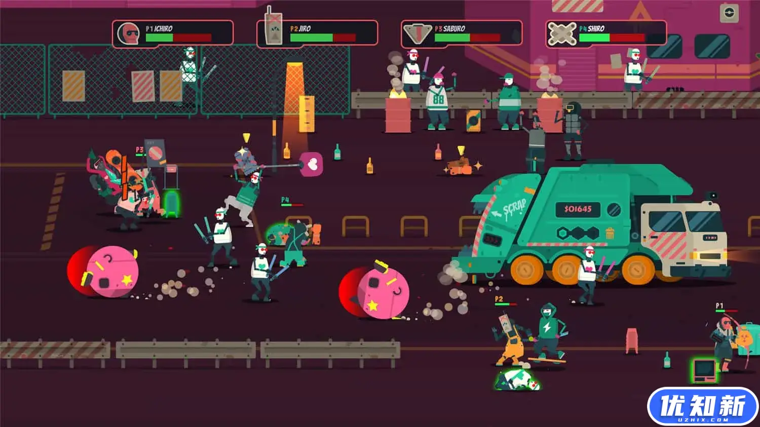 像素垃圾/PixelJunk Scrappers-知新网