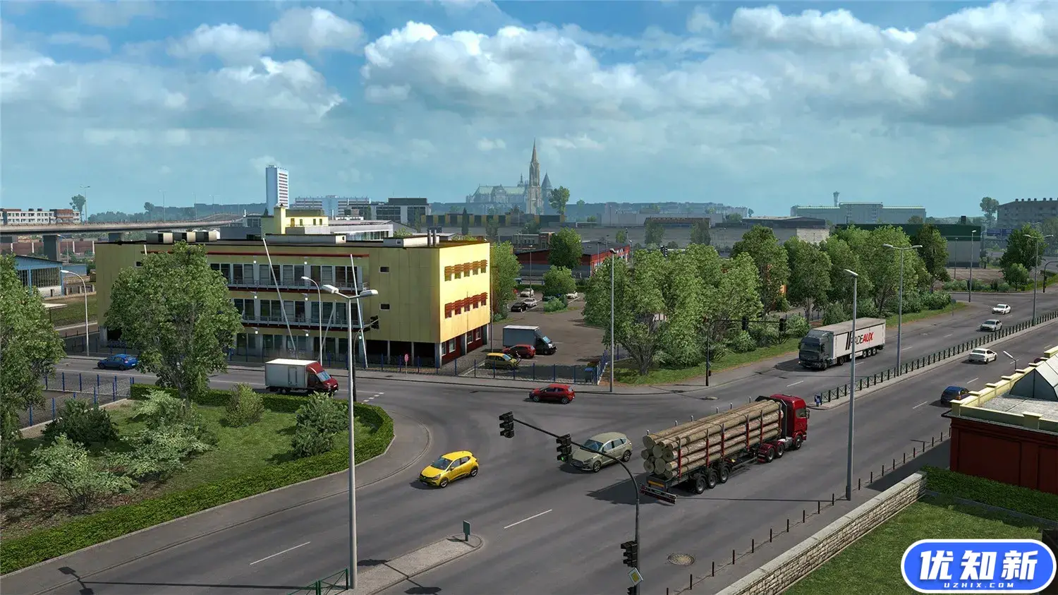 欧洲卡车模拟2/Euro Truck Simulator 2/支持网络联机-知新网