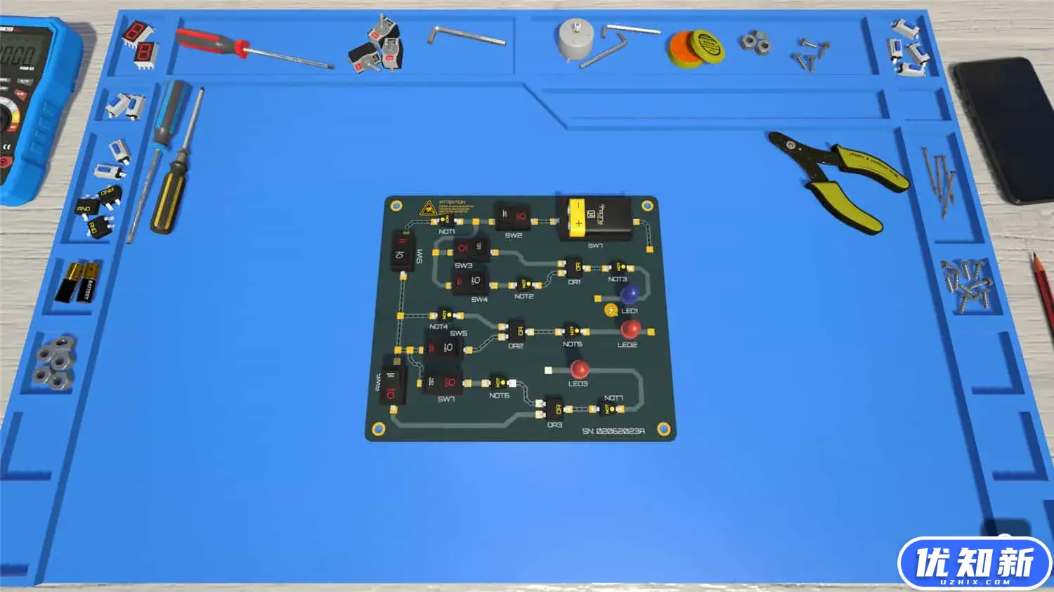 电子谜题实验室/Electronics Puzzle Lab-知新网