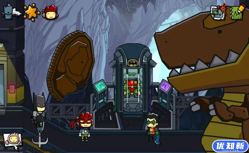 涂鸦冒险家：DC漫画冒险/Scribblenauts Unmasked: A DC Comics Adventure-知新网