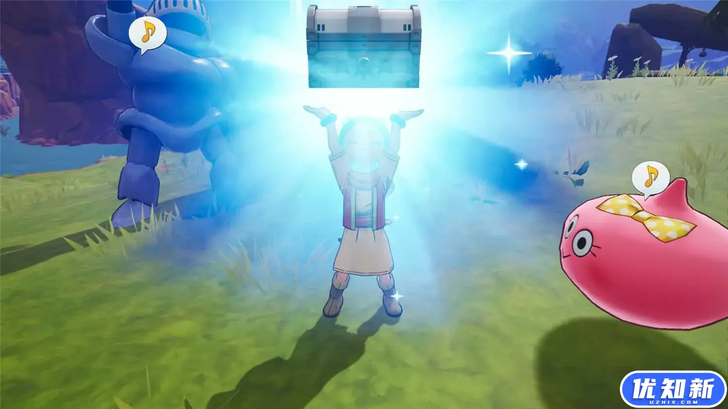 勇者斗恶龙 寻宝探险团 蓝色眼眸与天空罗盘/DRAGON QUEST TREASURES-知新网