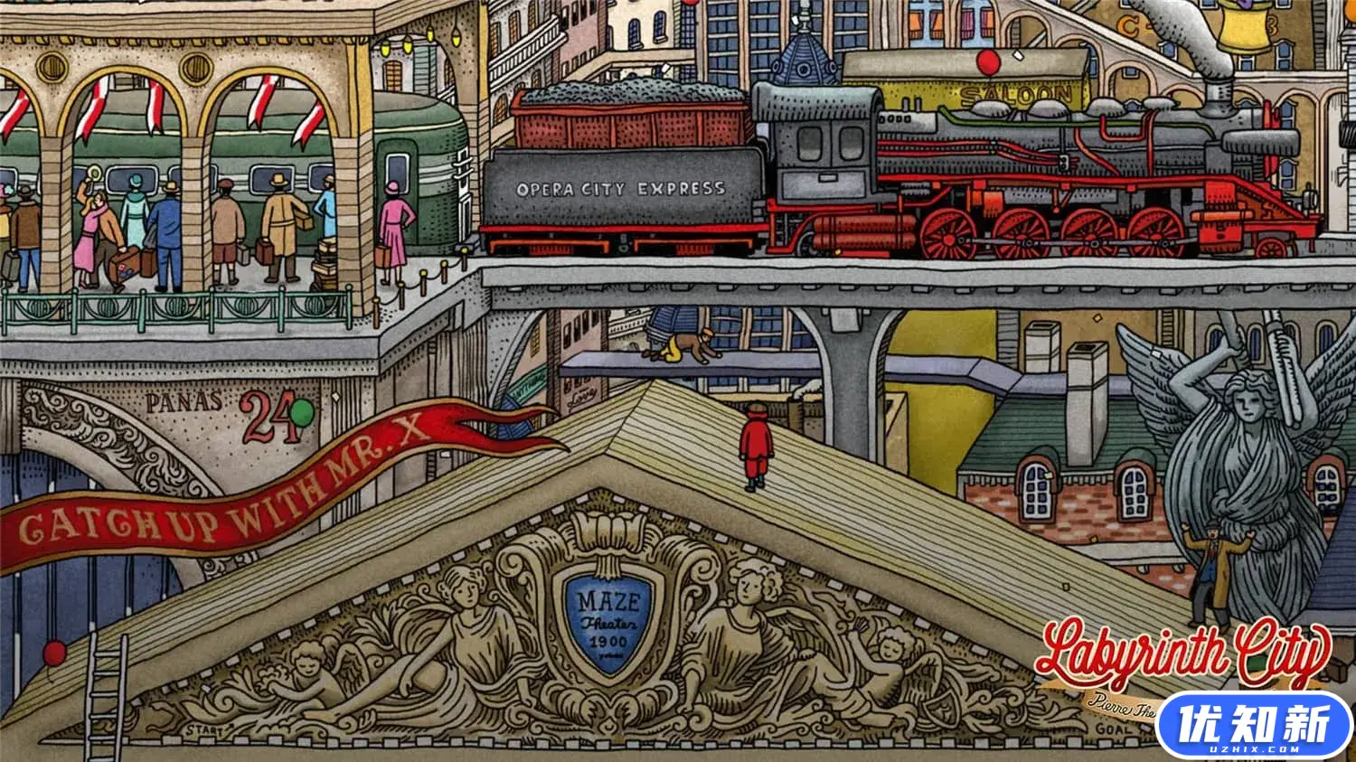 迷宫大侦探/Labyrinth City: Pierre the Maze Detective-知新网