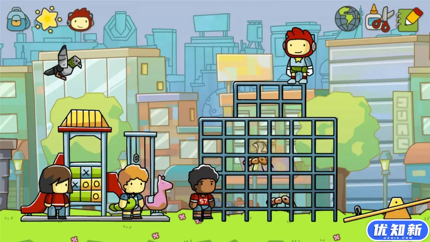 涂鸦冒险家:无限/Scribblenauts Unlimited-知新网