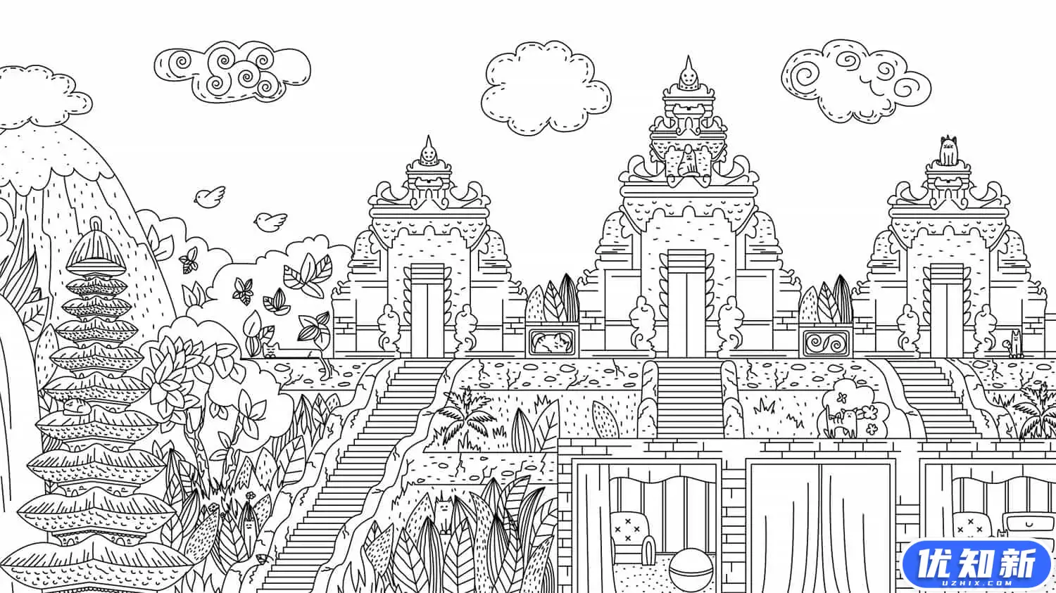 隐藏在巴厘岛的猫/Cats Hidden in Bali-知新网