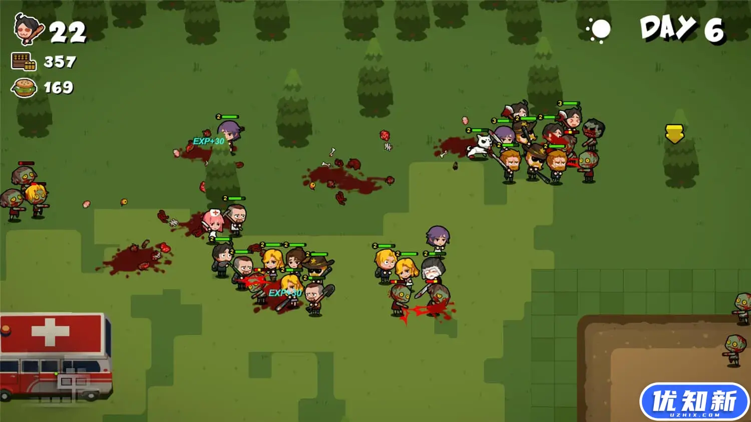 跑!僵尸的食物们!/Run!ZombieFood!-知新网