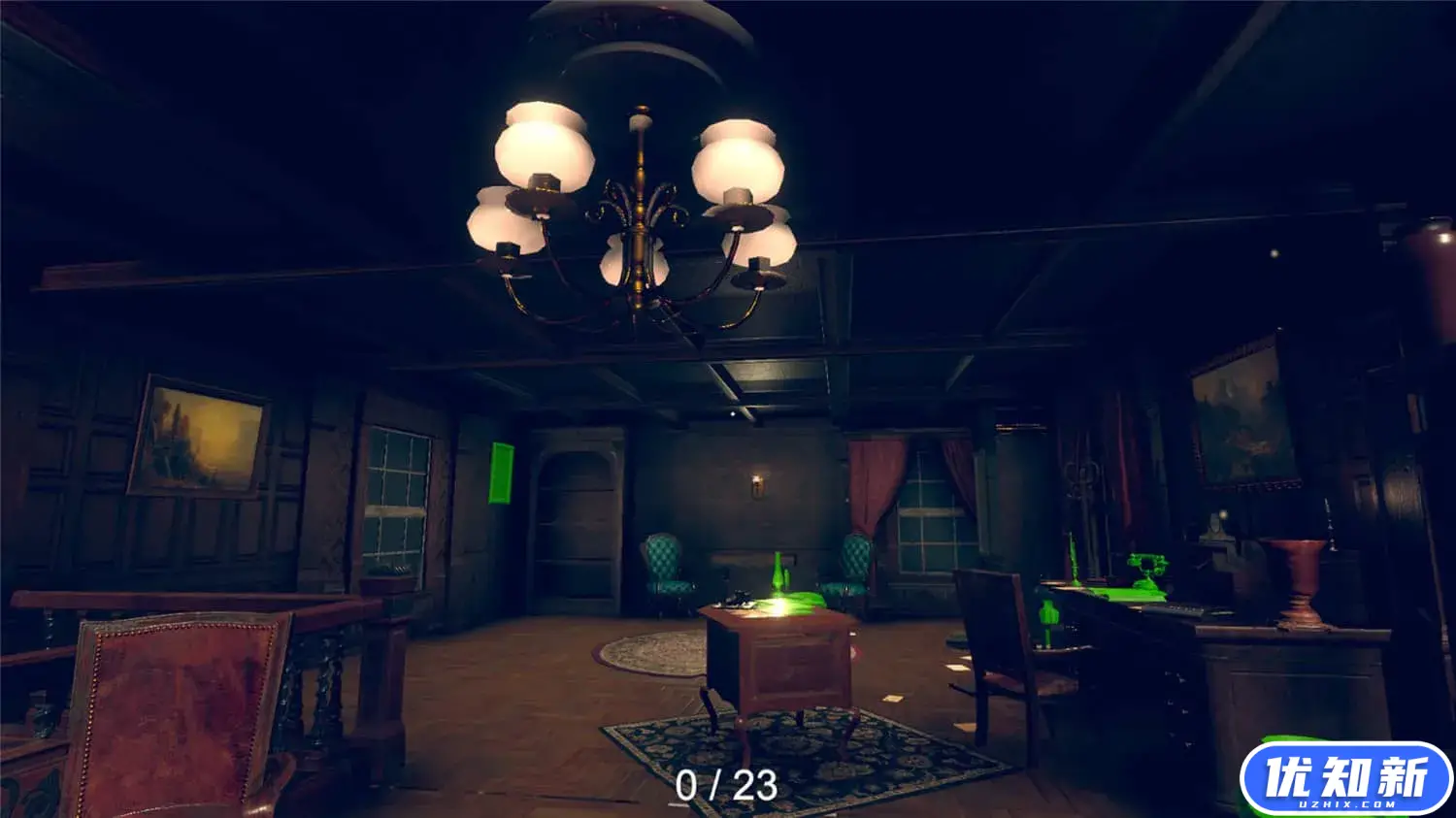 3D解谜:旧房子/3D PUZZLE - Old House-知新网