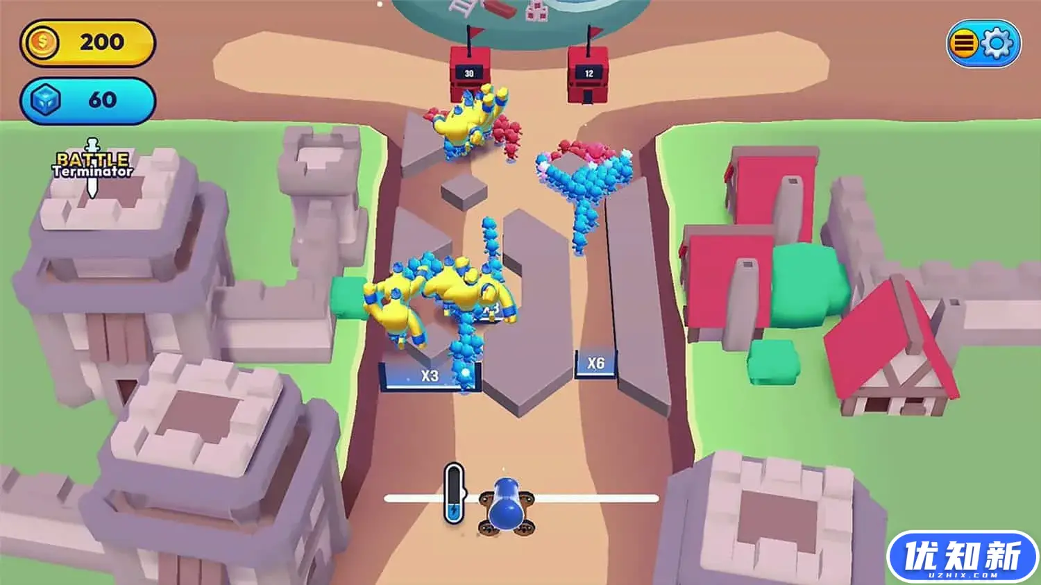 炮弹人冲冲冲/Mob Control-知新网