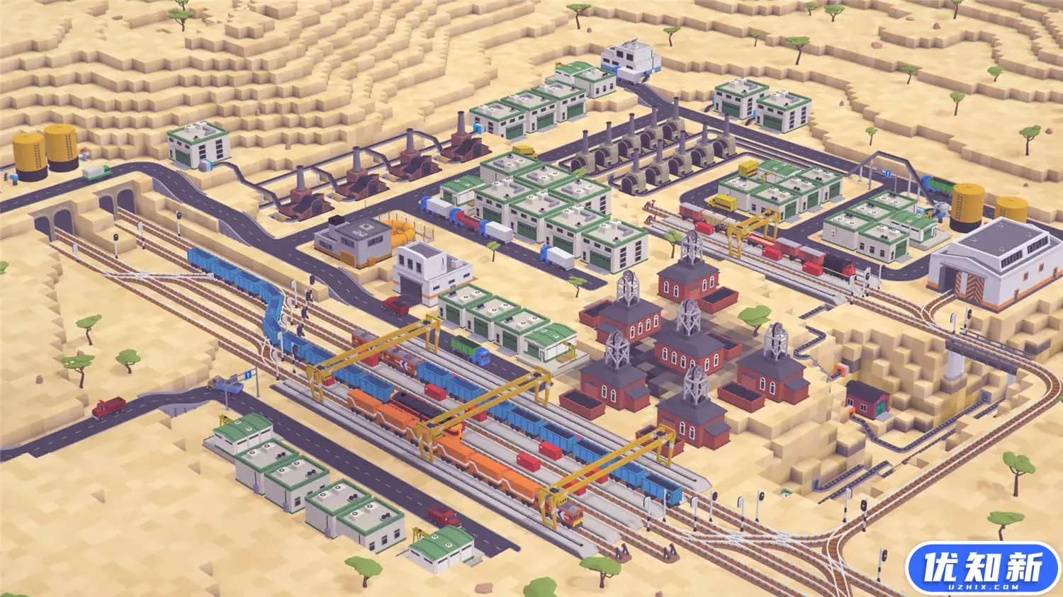 体素大亨/Voxel Tycoon-知新网