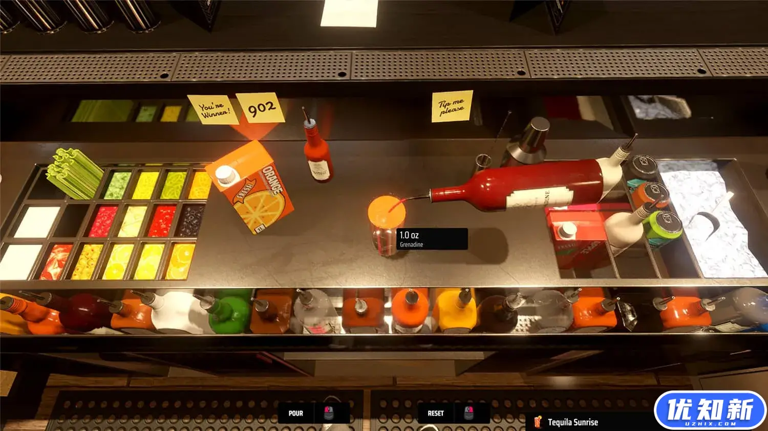 调酒师模拟器/Bartender Hustle-知新网